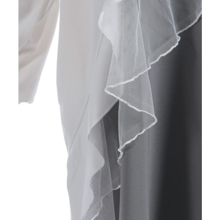 アシメフリルバイカラーワンピース | axes femme | 詳細画像24 