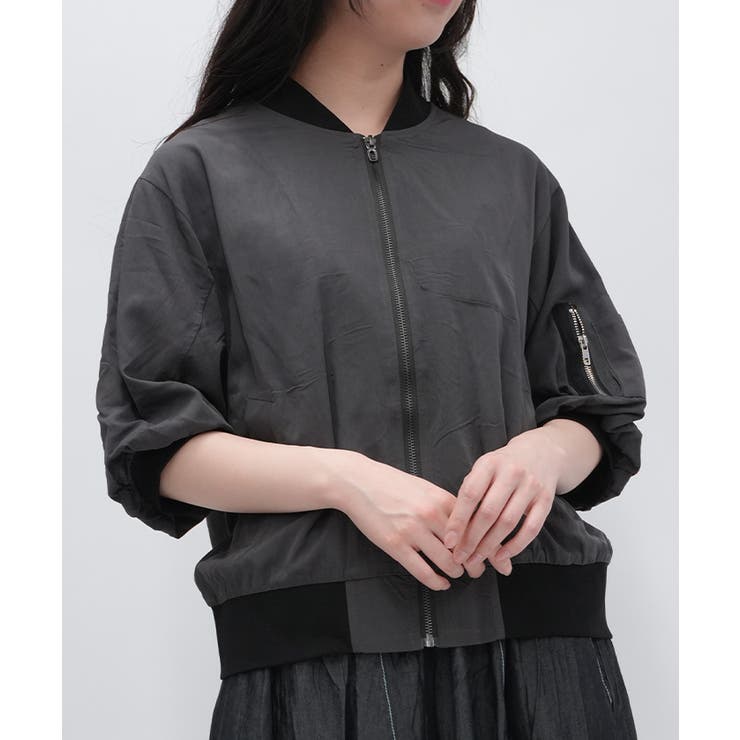 バルーンスリーブブルゾン | axes femme | 詳細画像1 