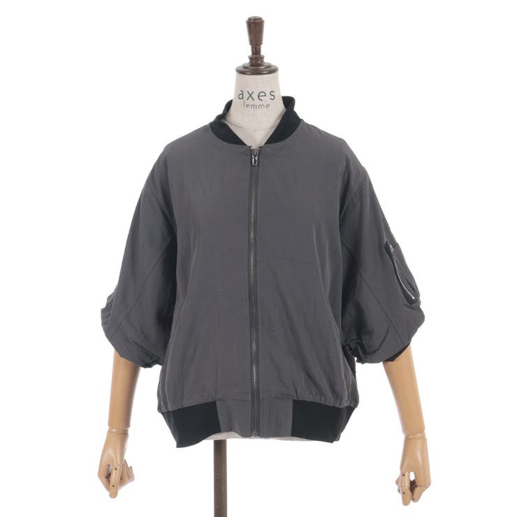 バルーンスリーブブルゾン | axes femme | 詳細画像14 