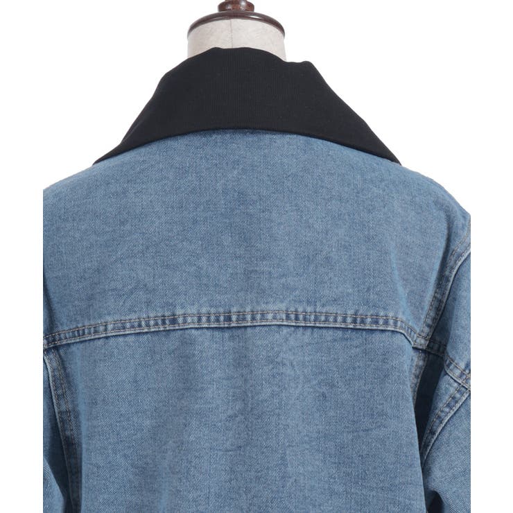 異素材レイヤードデニムジャケット | axes femme | 詳細画像12 