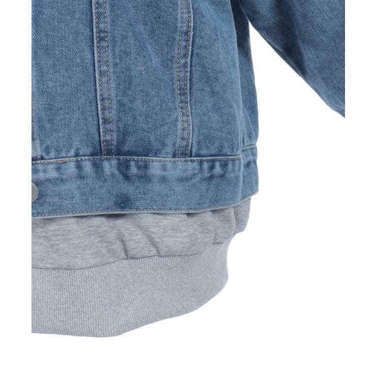 異素材レイヤードデニムジャケット | axes femme | 詳細画像17 