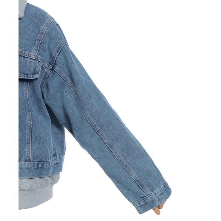 異素材レイヤードデニムジャケット | axes femme | 詳細画像21 