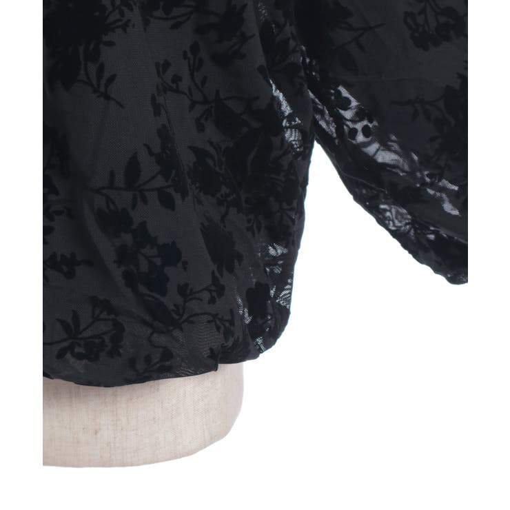 チュールフロッキーブラウス | axes femme | 詳細画像10 