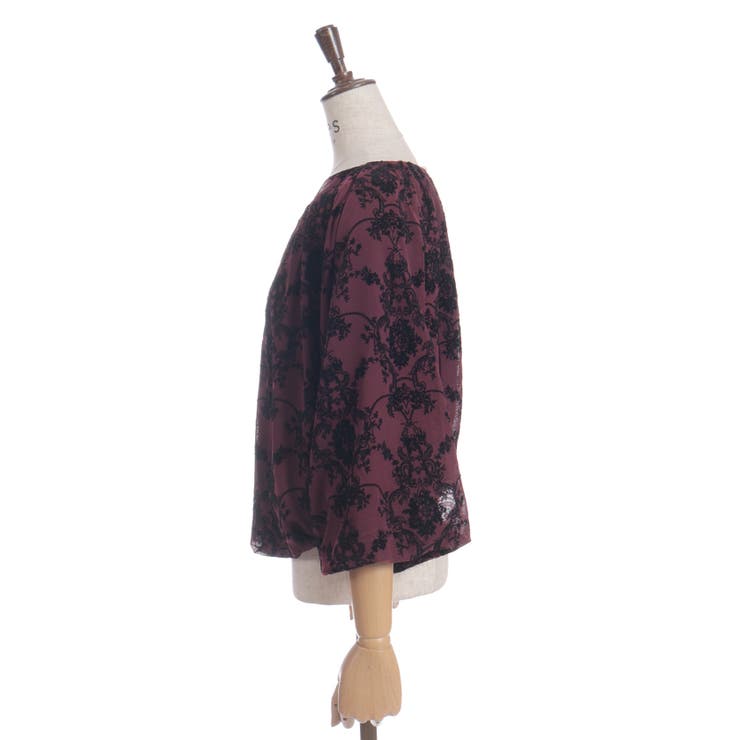 チュールフロッキーブラウス | axes femme | 詳細画像15 