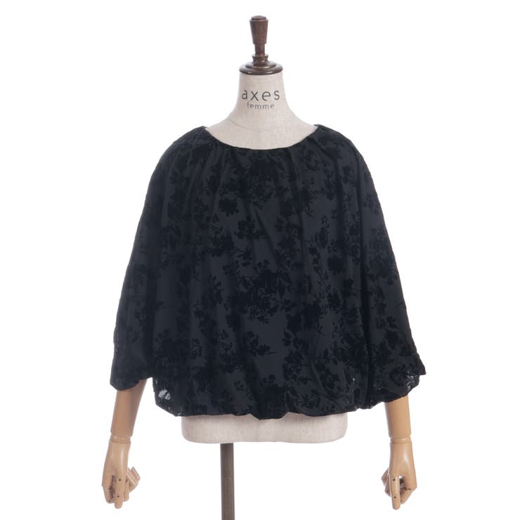 チュールフロッキーブラウス | axes femme | 詳細画像6 