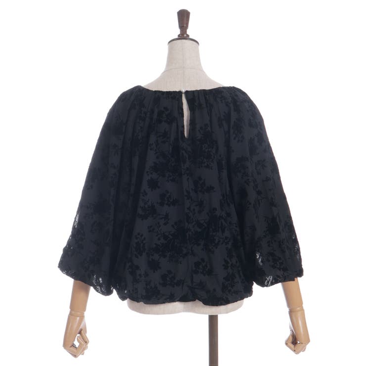 チュールフロッキーブラウス | axes femme | 詳細画像8 