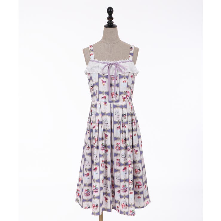 ボンボンシュクレキャミOP[品番：IGAW0000956]｜axes femme