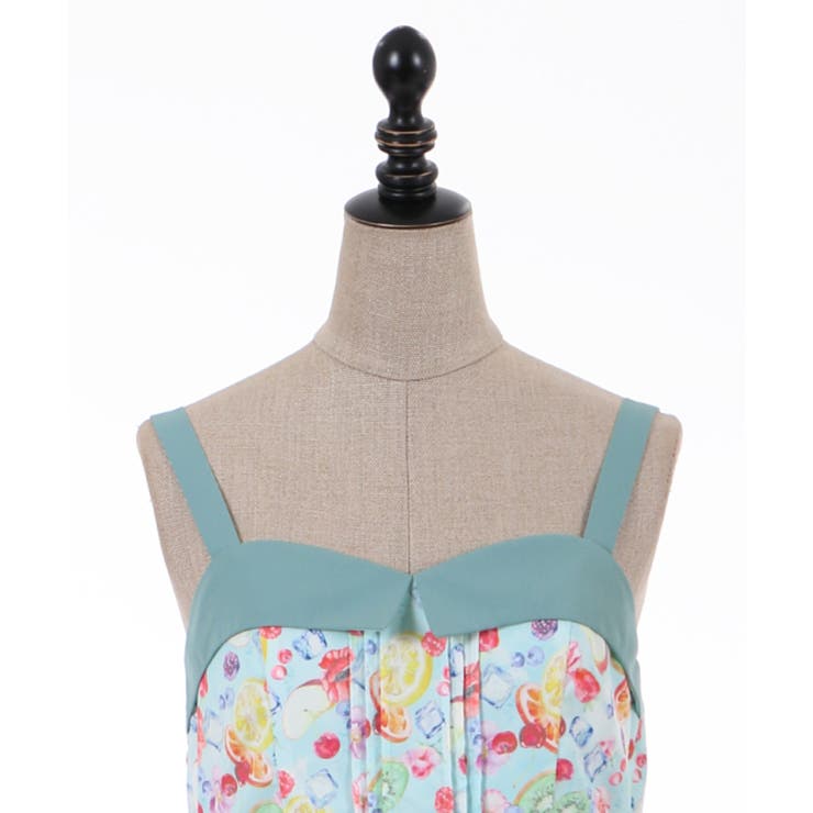 アトリエgg セール フルーツプリントキャミ（25） アトリエgg フルーツ