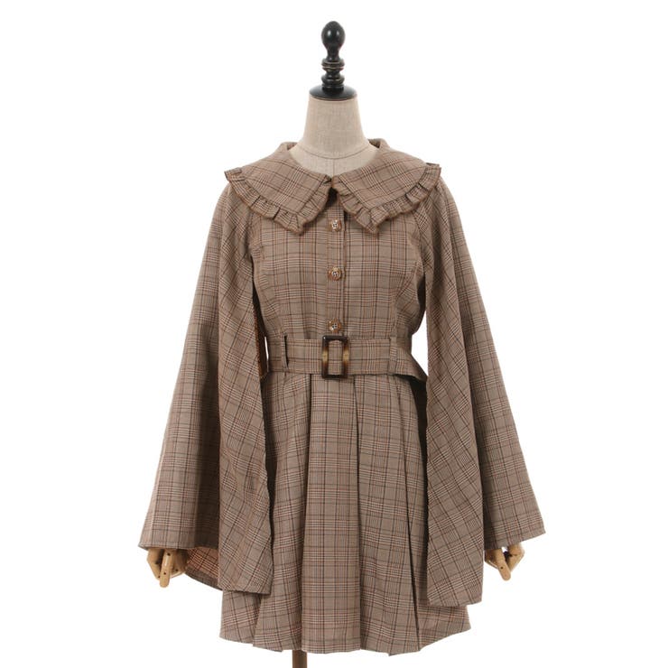 スリット袖風ノースリワンピ[品番：IGAW0003971]｜axes femme