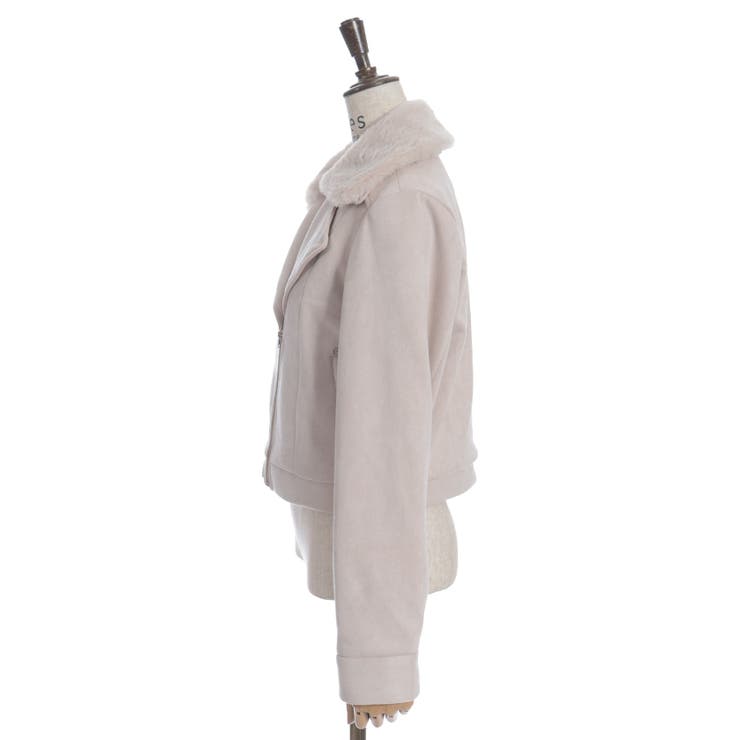 ファー襟カットスエードコート | axes femme | 詳細画像19 