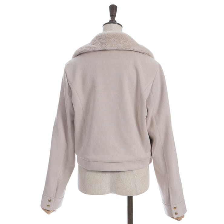 ファー襟カットスエードコート | axes femme | 詳細画像20 