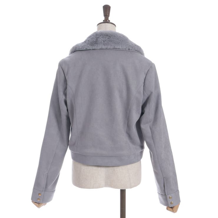 ファー襟カットスエードコート | axes femme | 詳細画像28 