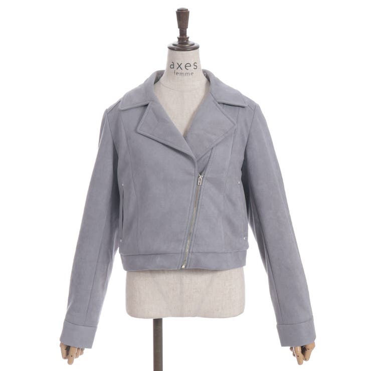 ファー襟カットスエードコート | axes femme | 詳細画像31 