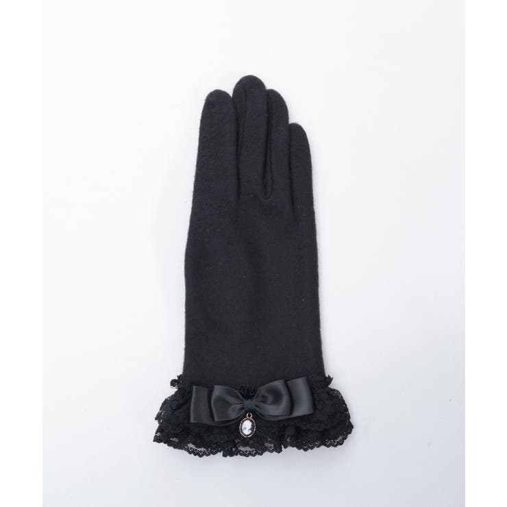 カメオリボンレースフリル手袋 | axes femme | 詳細画像11 