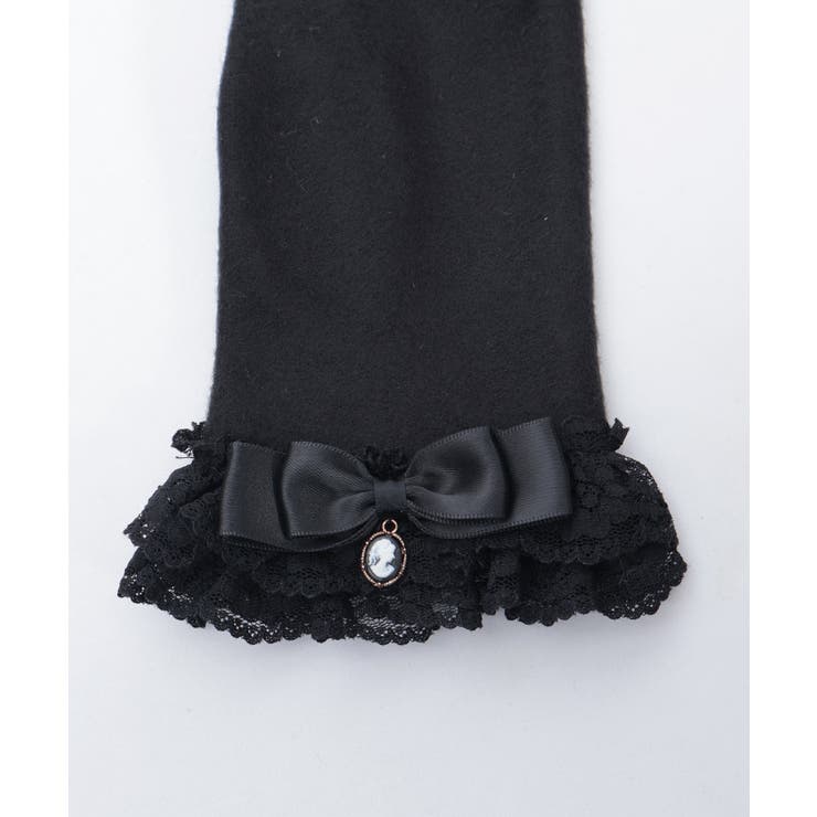 カメオリボンレースフリル手袋 | axes femme | 詳細画像13 