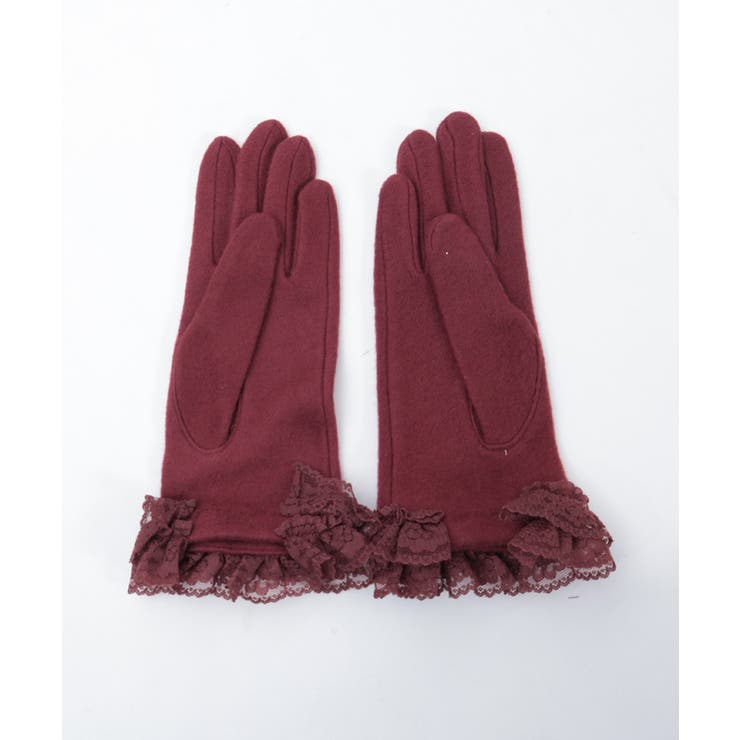 カメオリボンレースフリル手袋 | axes femme | 詳細画像3 