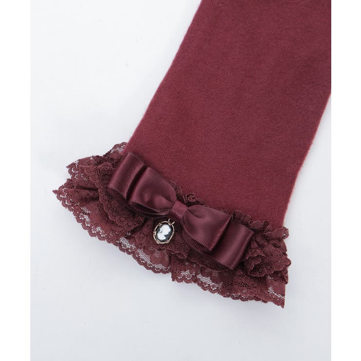 カメオリボンレースフリル手袋 | axes femme | 詳細画像6 