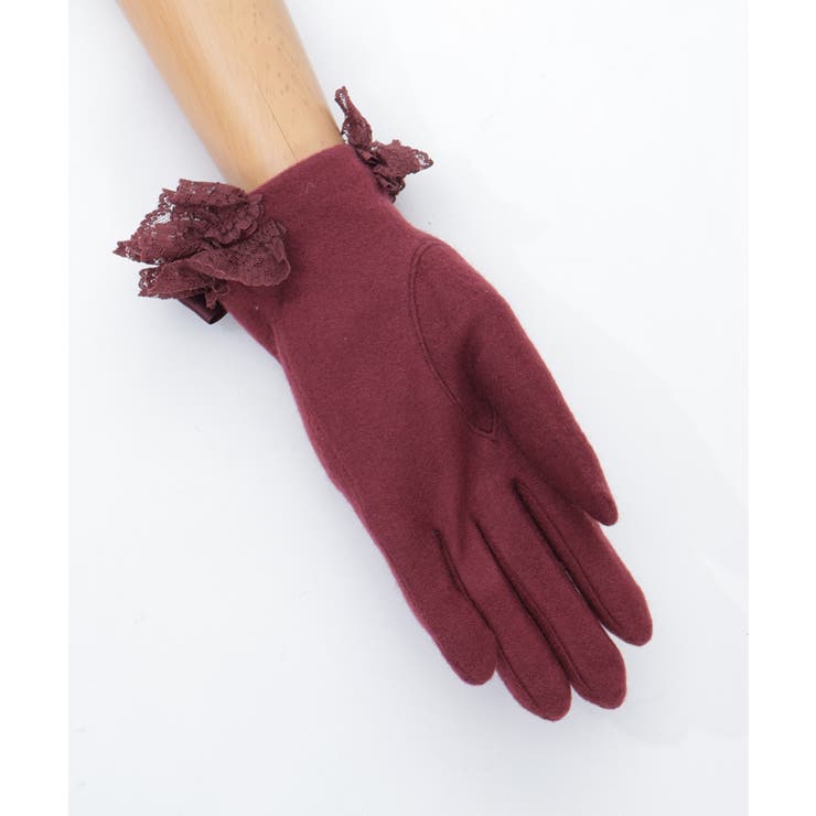 カメオリボンレースフリル手袋 | axes femme | 詳細画像8 