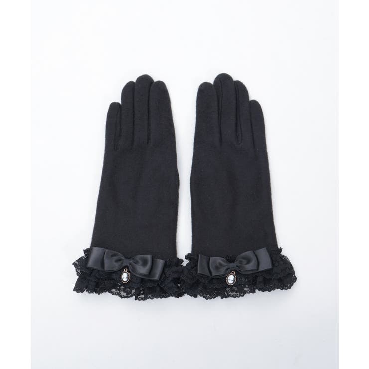 カメオリボンレースフリル手袋 | axes femme | 詳細画像9 