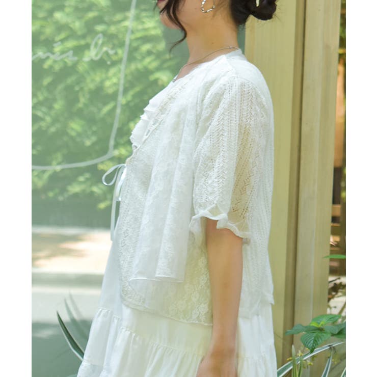 サマーニットボレロ | axes femme | 詳細画像2 