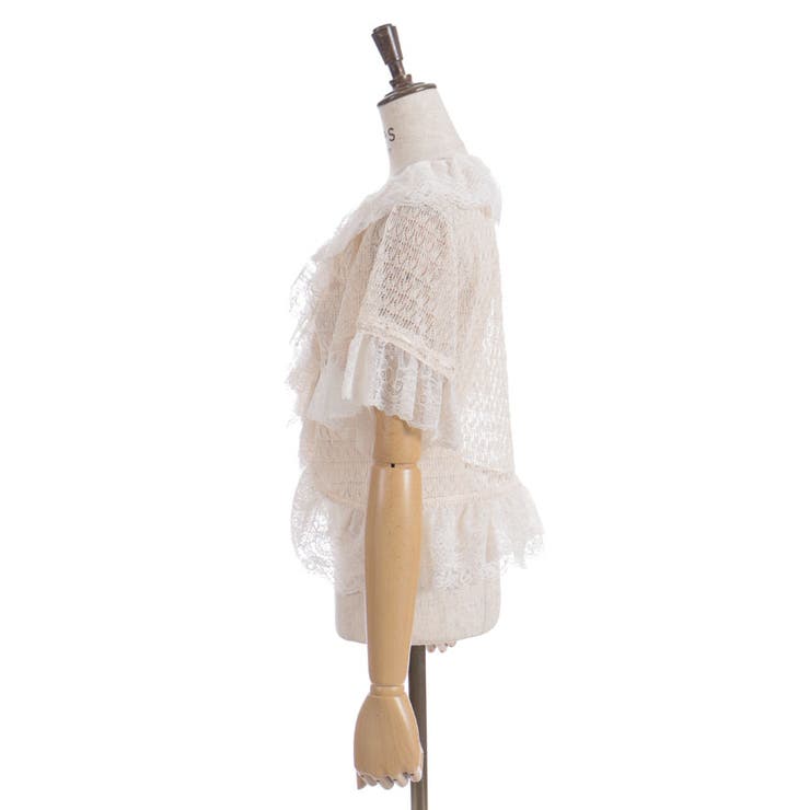 レースフリルボレロ風トップス | axes femme | 詳細画像22 