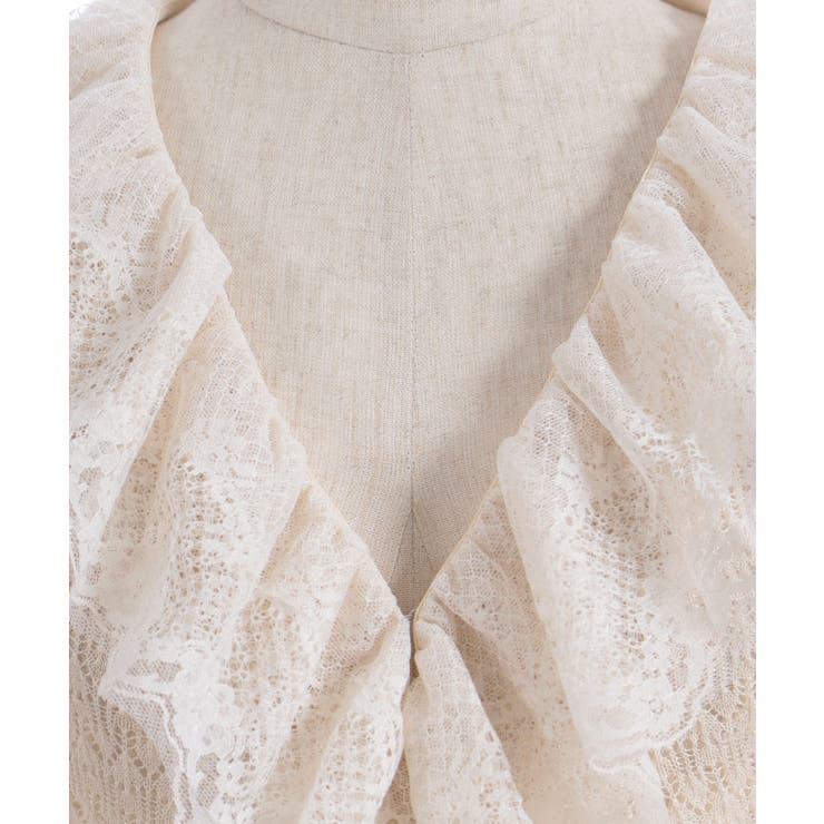 レースフリルボレロ風トップス | axes femme | 詳細画像26 