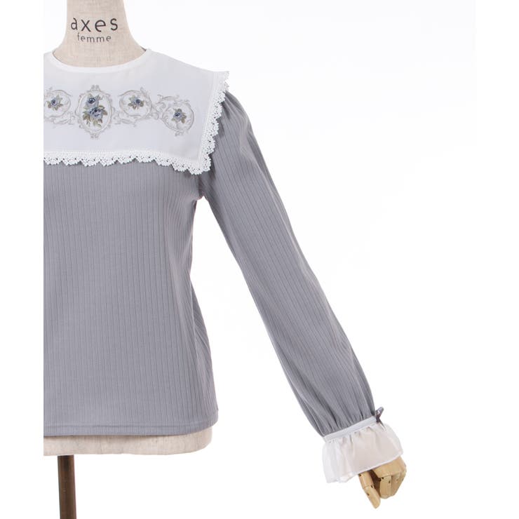 Libelice セットアップ 刺繍白 Libelice セットアップ 刺繍白