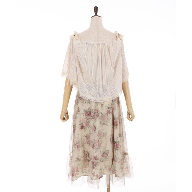 2wayバラ柄キャミOP[品番：IGAW0001340]｜axes femme