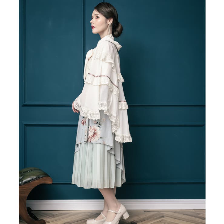 axesfemme揚柳シフォンレースショール Amazon | [アクシーズファム] 楊柳シフォンレースショール