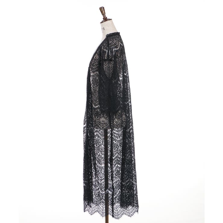 ロング丈レースガウン[品番：IGAW0000143]｜axes femme