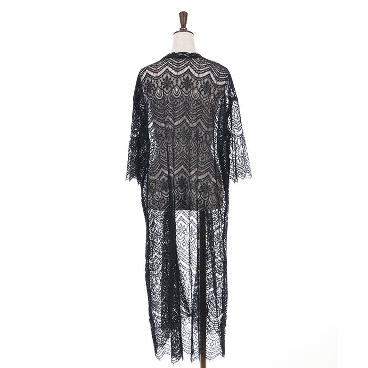 ロング丈レースガウン[品番：IGAW0000143]｜axes femme