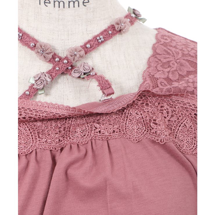 axes femme ローズガーデン トップス・インナースカートセット axes femme ローズガーデン トップス・インナースカートセット
