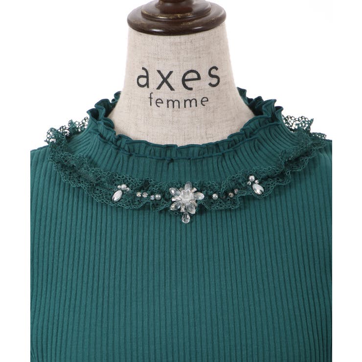 axes femme 新品 タグ付き アクシーズ ファム カットソー 長袖