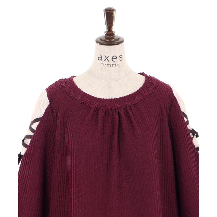 リッスンフレーバー 袖レースアッププルオーバー JAYRO｜袖レースプルオーバー | Rakuten Fashion(楽天
