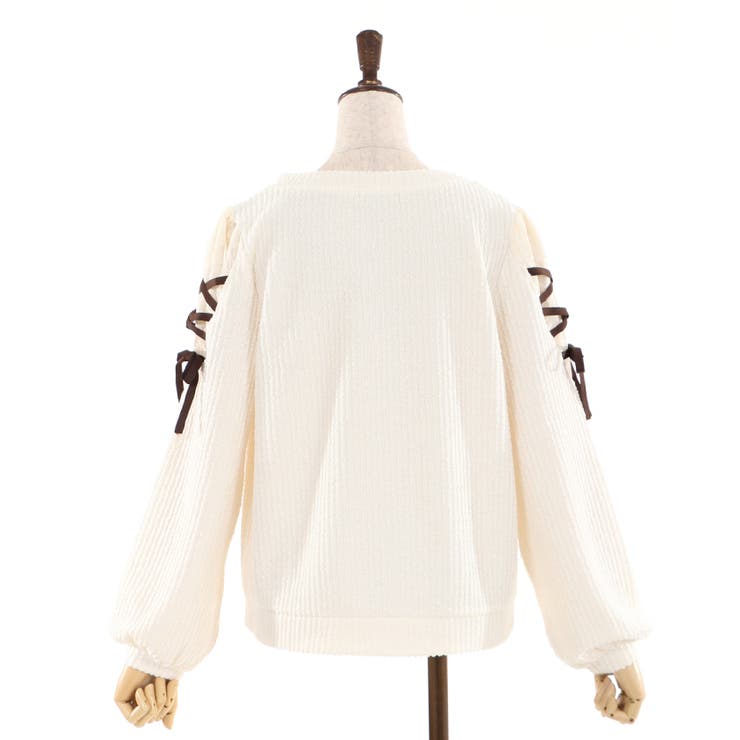 袖レースアップPO[品番：IGAW0000320]｜axes femme