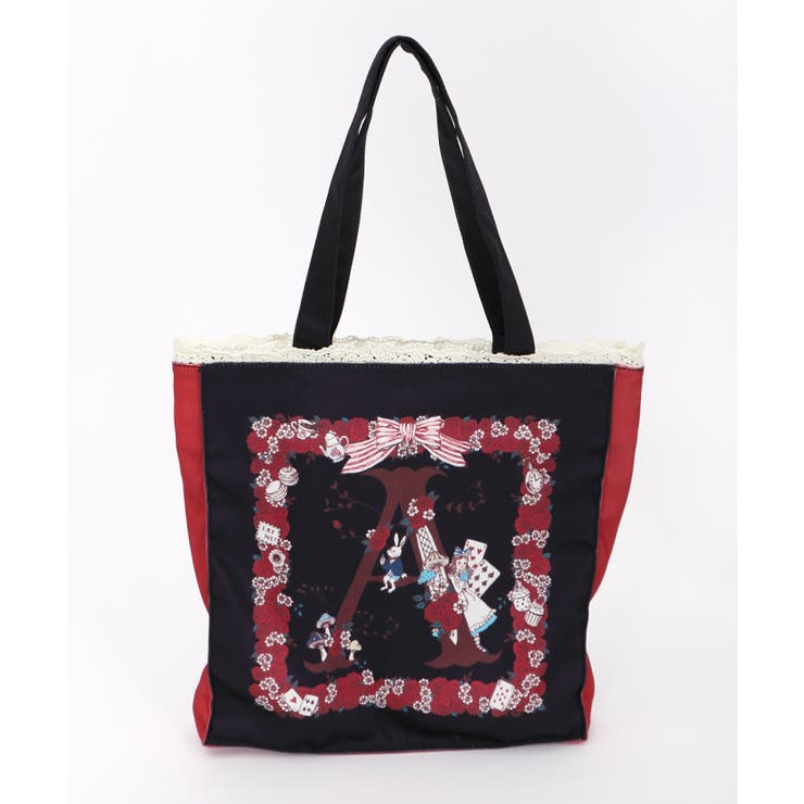 バイカラーイニシャルトート[品番：IGAW0001235]｜axes femme