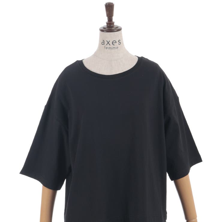 レースドッキングＴシャツ | axes femme | 詳細画像12 