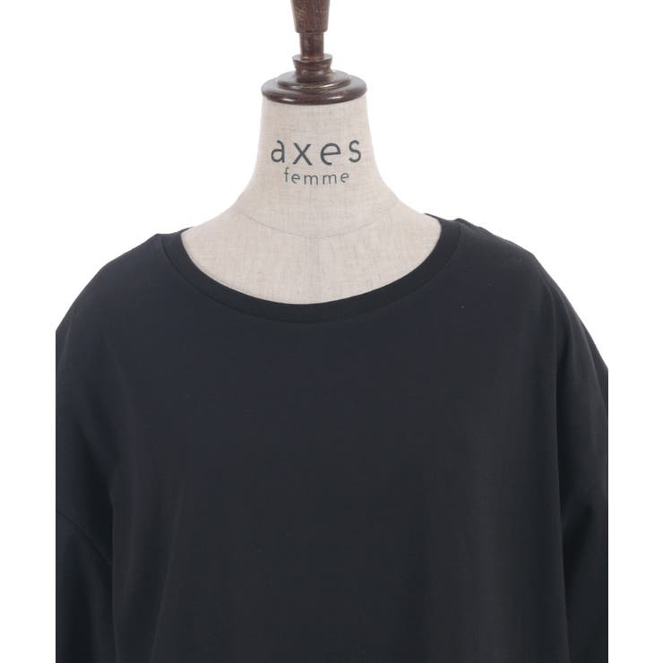 レースドッキングＴシャツ | axes femme | 詳細画像14 