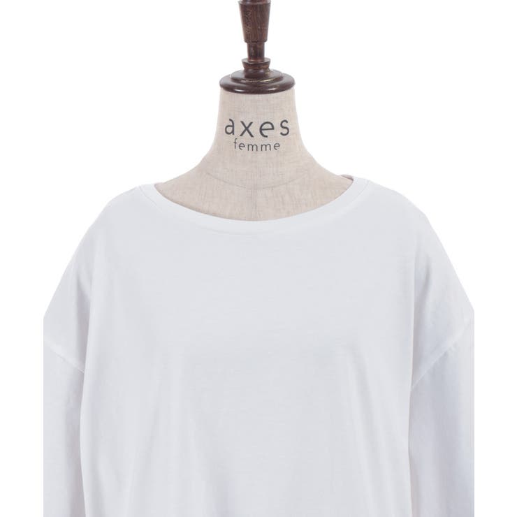 レースドッキングＴシャツ | axes femme | 詳細画像21 
