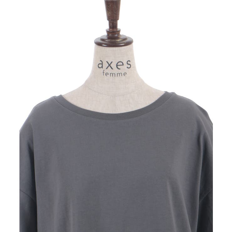 レースドッキングＴシャツ | axes femme | 詳細画像7 