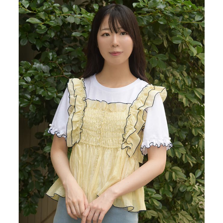 ビスチェ×Ｔシャツセット | axes femme | 詳細画像11 