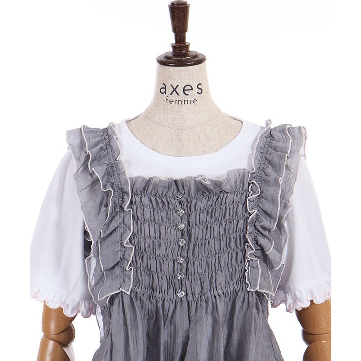 ビスチェ×Ｔシャツセット | axes femme | 詳細画像16 