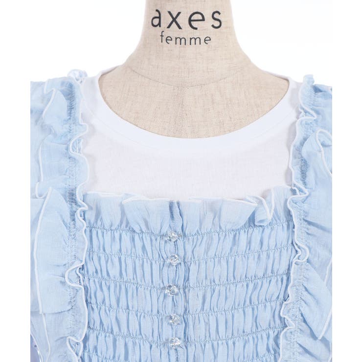 ビスチェ×Ｔシャツセット | axes femme | 詳細画像28 