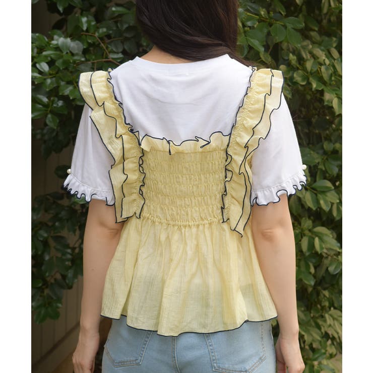 ビスチェ×Ｔシャツセット | axes femme | 詳細画像3 