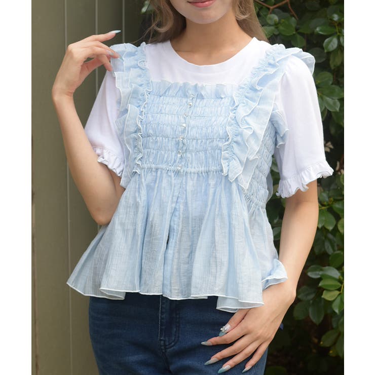 ビスチェ×Ｔシャツセット | axes femme | 詳細画像6 