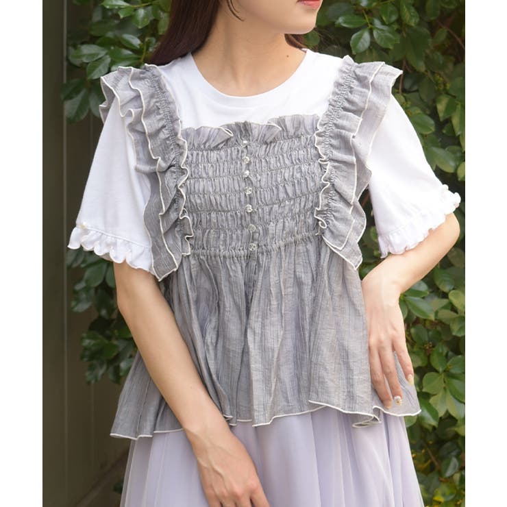 ビスチェ×Ｔシャツセット | axes femme | 詳細画像8 