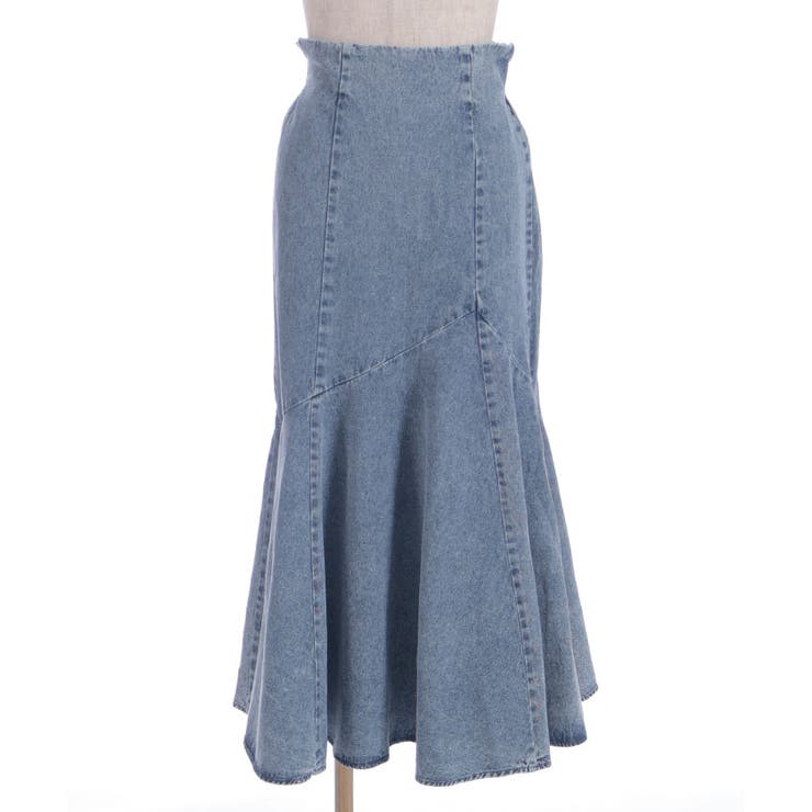ブルー | デニムマーメードスカート | axes femme