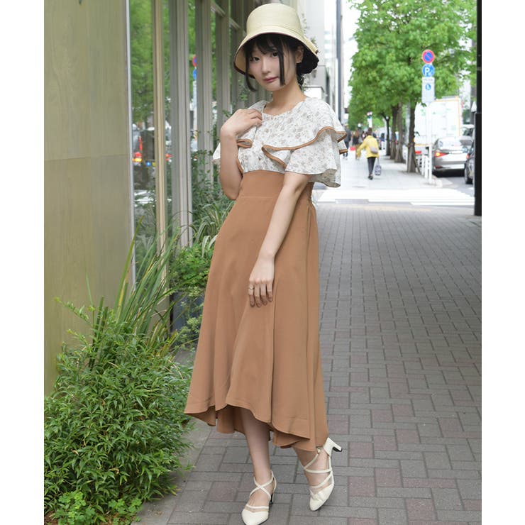 フリルドッキングワンピ | axes femme | 詳細画像9 