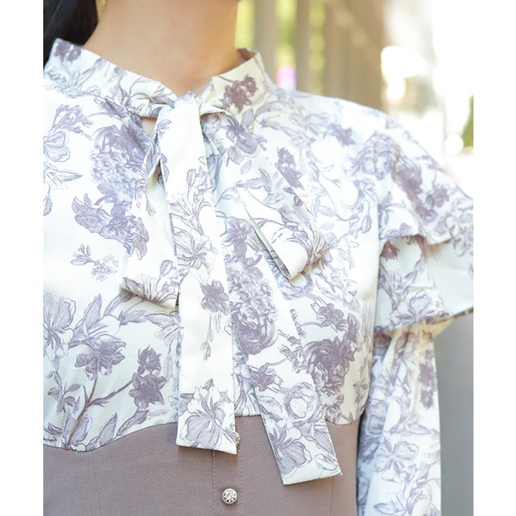 ボウタイドッキングワンピース | axes femme | 詳細画像8