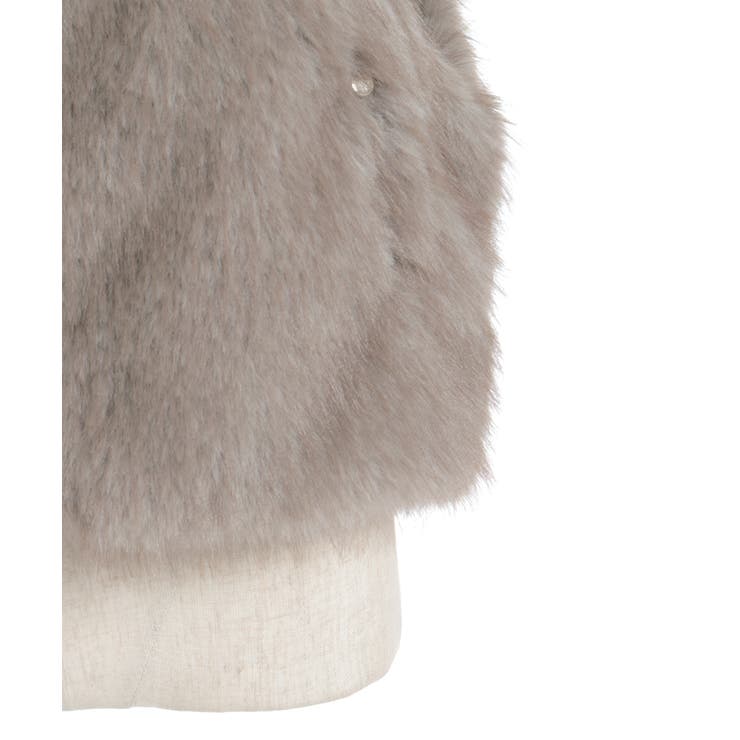 ミックスファーベスト | axes femme | 詳細画像11 